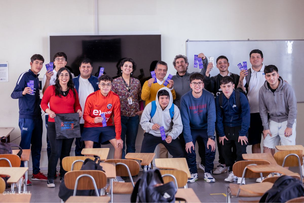 Charla Prevención VIH/SIDA en INAF